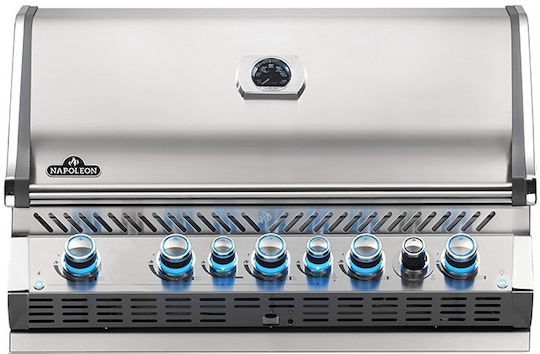 Napoleon Prestige Pro 665 Gasgrill Gusseisen Rost 94cmx46cmcm mit 7 cm 27kW
