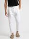 61 Rosetti Ανδρικό Παντελόνι Chino Ελαστικό Regular Fit Λευκό