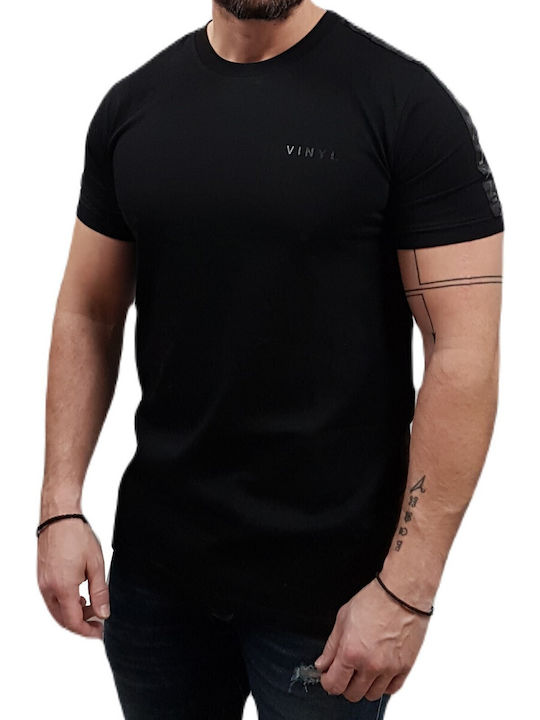 Vinyl Art Clothing T-Shirt Schwarz