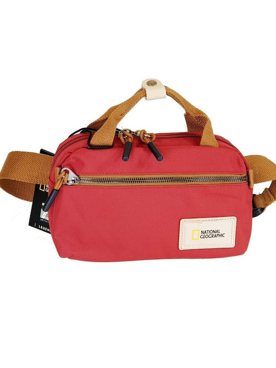 National Geographic Bum Bag pentru Talie Burgundy