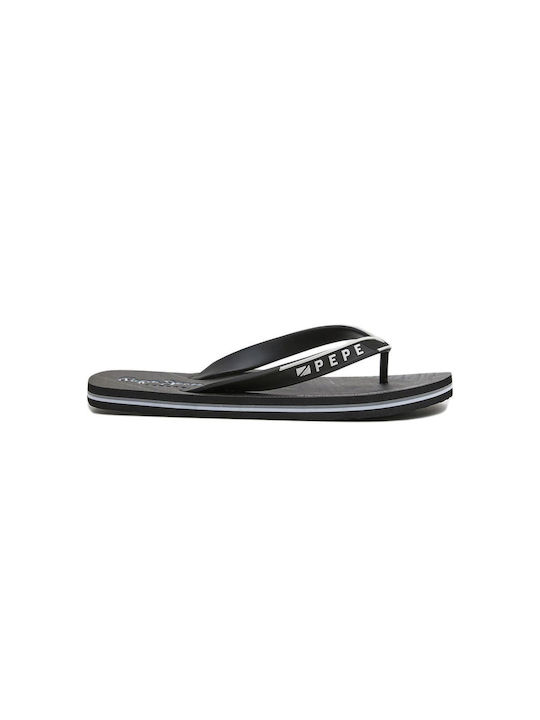 Pepe Jeans Pool Motorbike Flip Flops bărbați Negri