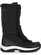 Damenstiefel mit Pelz Schwarz
