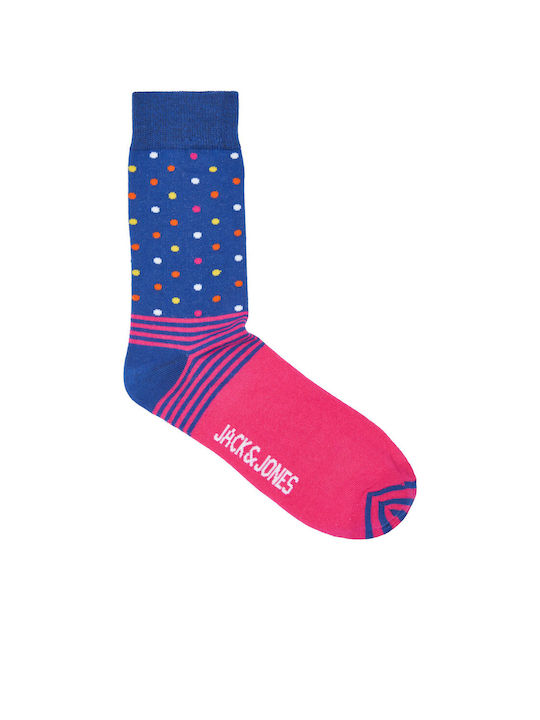 Jack & Jones Men's Patterned Socks Pink