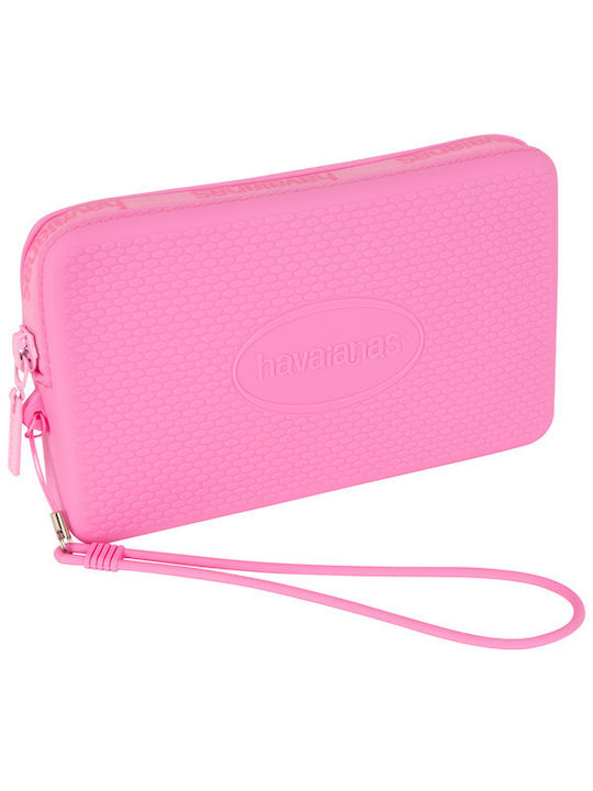 Havaianas Toiletry Bag Mini in Fuchsia color 17cm