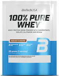 Biotech USA 100% Pure Whey Molkenprotein Glutenfrei mit Geschmack Haselnuss 28gr