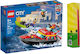 Παιχνιδολαμπάδα Fire Rescue Boat για 5+ Ετών LEGO
