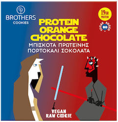 Brothers Healthy Food Μπισκότα Πρωτεΐνης Vegan Raw Cookie Πορτοκάλι & Σοκολάτα Vegan 70gr Brothers Healthy Food Μπισκότα Πρωτεΐνης Vegan Raw Cookie Πορτοκάλι & Σοκολάτα Vegan 70gr