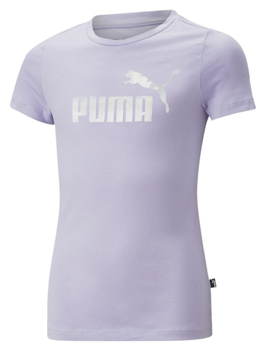 Kinder-T-Shirt Flieder