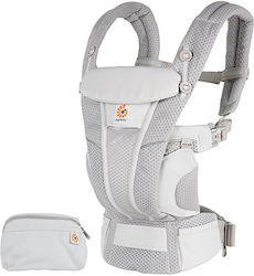 Ergobaby Klassischer Tragesack Omni Breeze Pearl Grey mit Maximalgewicht 20kg