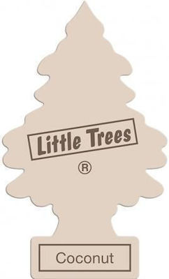 Little Trees Car Air Freshener Tab Pendand Coconut