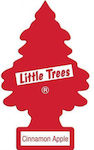 Little Trees Car Air Freshener Tab Pendand Cinnamon / Apple