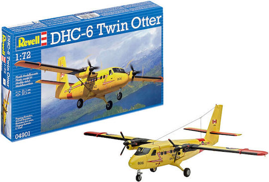 Revell DHC-6 Twin Otter Modeling Figure Airplane in Scale 1:72