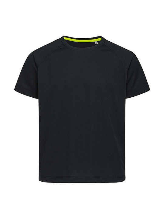 Stedman Kinder-T-Shirt Schwarz