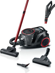 Bosch 700W με Κάδο Μαύρη BGS41POW1