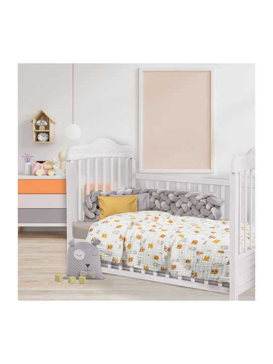 Das Home Blanket Nursery Swaddling Blankets 6622 Cotton Orange 80x105cm