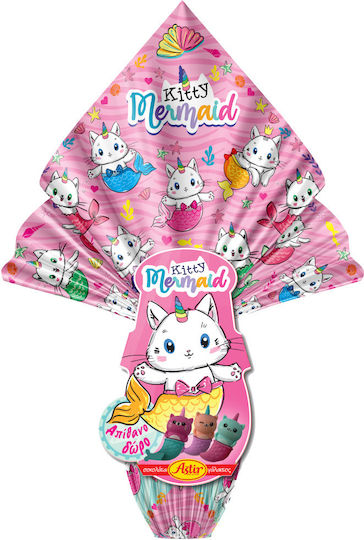 Astir Kitty Mermaid Πασχαλινό Σοκολατένιο Αυγό Γάλακτος 160gr