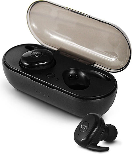 Esperanza EH225K In-ear Bluetooth Handsfree Ακουστικά με Θήκη Φόρτισης Μαύρα