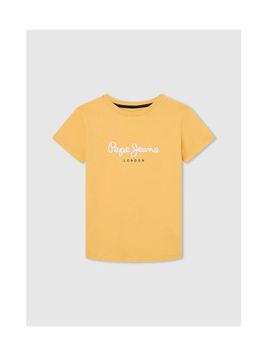 Pepe Jeans Kids T-shirt Yellow