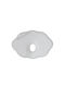 Kikka Boo Βρεφικό Μαξιλάρι Πλαγιοκεφαλίας Memory Foam Ergonomic Clouds Γκρι 19x29εκ.