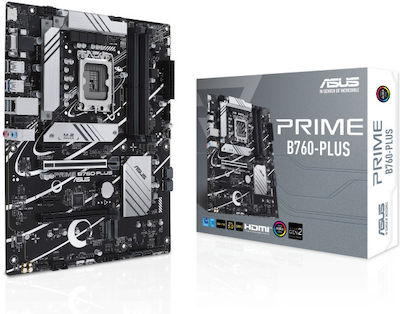 Asus Prime B760-Plus D4 Motherboard ATX with Intel 1700 Socket