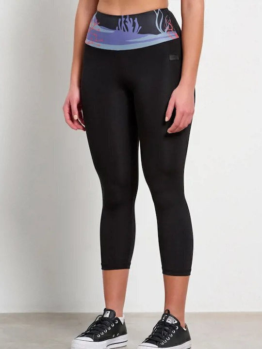 Women's Capri Training Legging Black