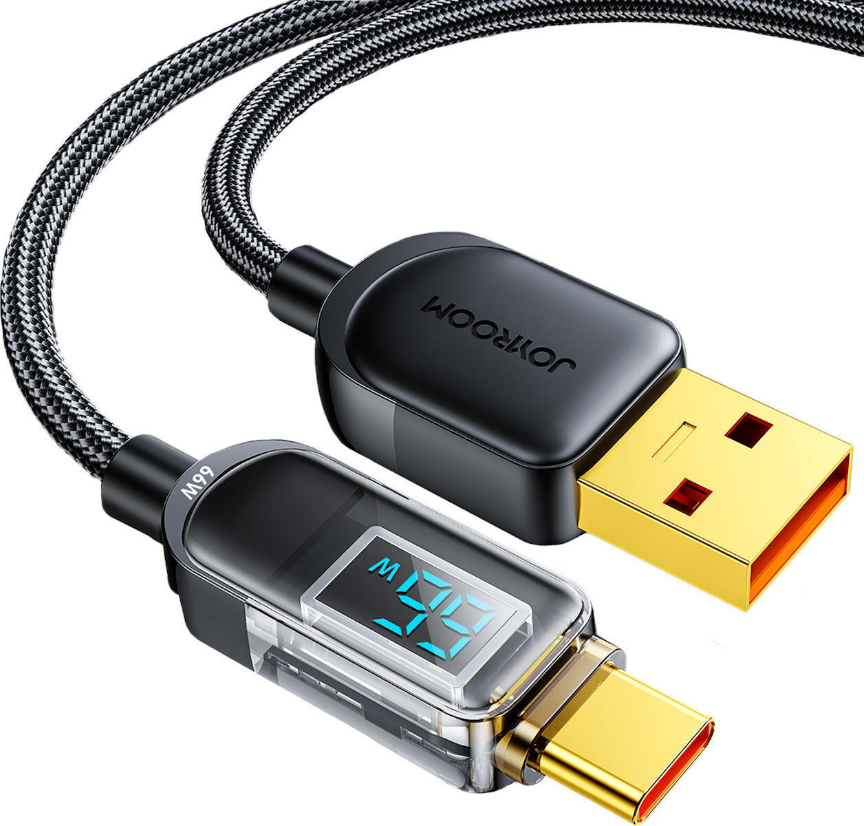 Cable USB-A Type-C 1.2m Joyroom S-AC066A4 (black)