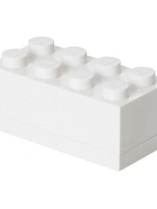 LEGO Παιδικό Κουτί Αποθήκευσης από Πλαστικό Λευκό