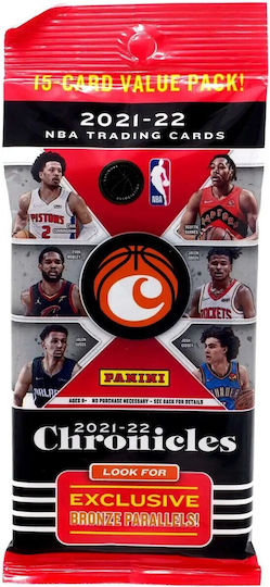 Panini 2021-22 NBA Chronicles Basketball Fat Pack Booster Pack