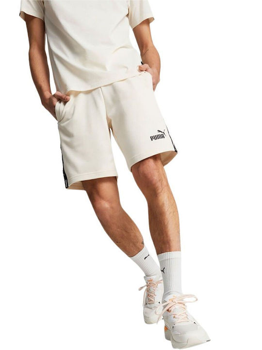 Essentials+ Tape Men's Athletic Shorts Beige