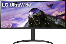 LG 34WP65CP-B Ultrawide VA HDR Gebogen Spiele-Monitor 34" QHD 3440x1440 160Hz mit Reaktionszeit 5ms GTG