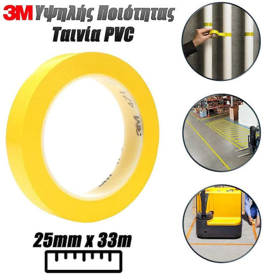 3M Isolierband 25mm x 33m Gelbes