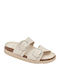 Ambre Sandale Casual Damă Anatomici De Piele Albe