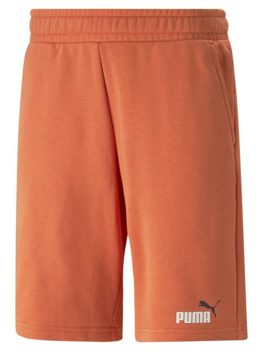 Puma Essentials + 2 Colour Men's Athletic Shorts Orange