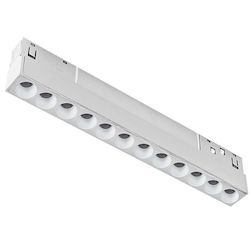 Aca LED Γραμμικό Φωτιστικό Οροφής 12W Φυσικό Λε...