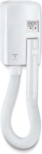 Valera Hotello Super AC Shaver White Hotel Hair Dryer 1.4kW with Spiral Cable up to 120cm