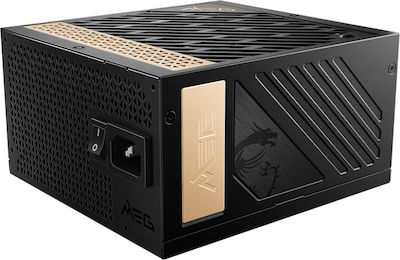 MSI MEG Ai1300P PCIE5 1300W Schwarz Computer-Netzteil Vollständig modular 80 Plus Platin