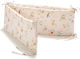 La Millou ABC Fruits Crib Bumpers Classic Inside Beige/Pink 25x210cm