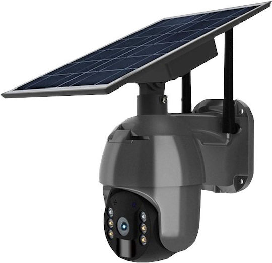 V-TAC 11617 IP Surveillance Camera Wi-Fi Full HD 1080p Waterproof Battery Powered with Two-Way Communication and Lens 3.6mm