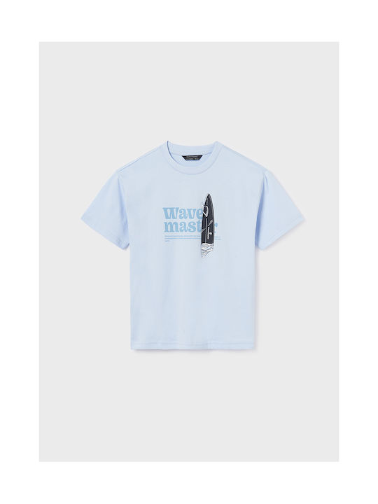 Mayoral Kids T-shirt Light Blue