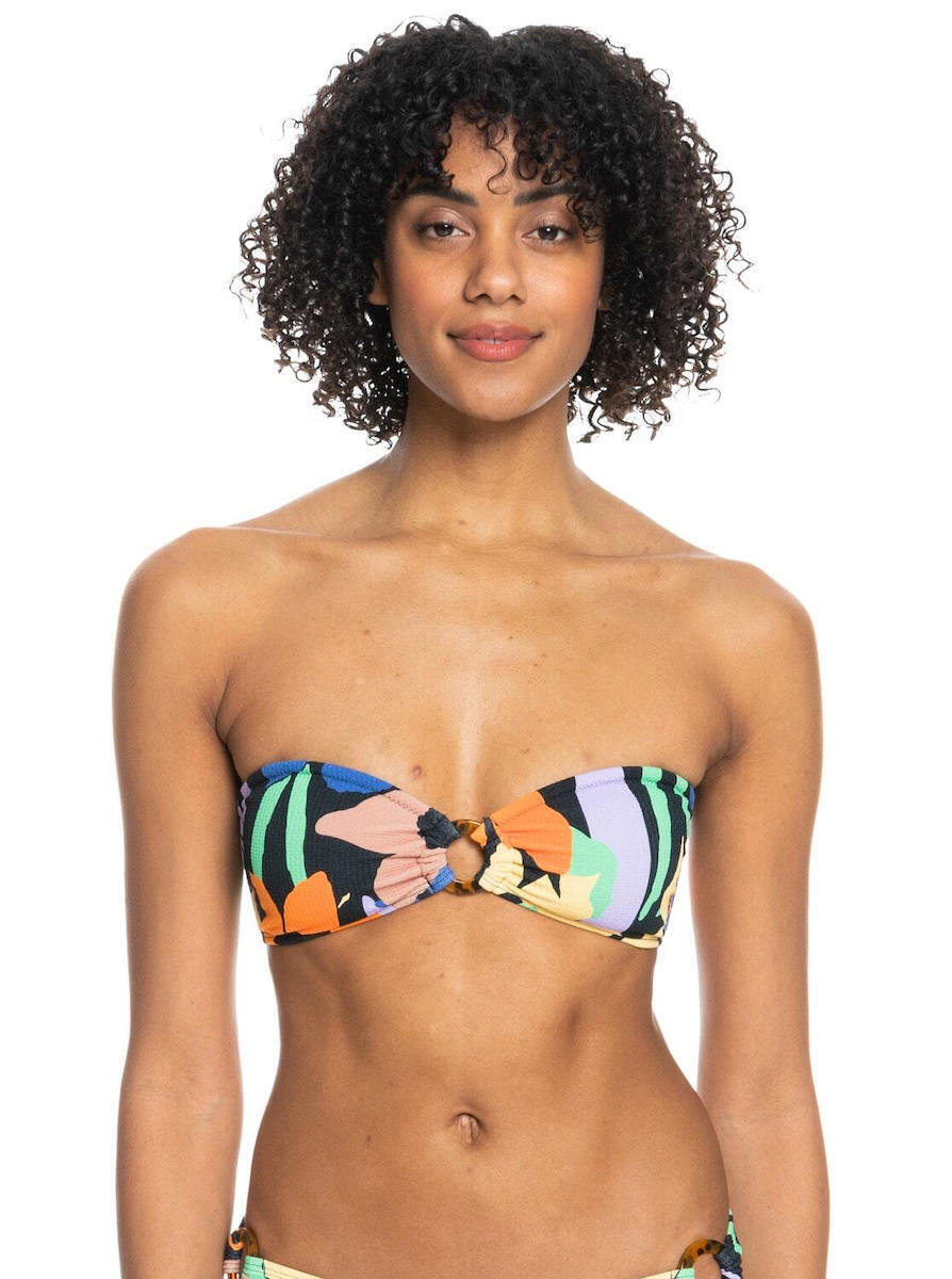 Roxy Color Jam Fără bretele Top bikini Floral ERJX304939-KVJ6