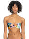 Roxy Strapless Bikini with Detachable Straps Multicolour Floral