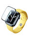 Baseus Curved Glass Protector Vollflächig gehärtetes Glas für das Apple Watch 41mm 1Stück SGWJ010601