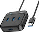 Hoco HB31 USB 3.0 Hub 4 Porturi cu conexiune USB-A