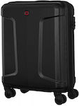 Wenger Legacy Cabin Travel Suitcase Hard Black with 4 Wheels Height 54cm.