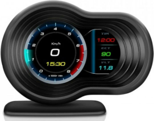 Wiiyii WIIYII F9 Car Head Up Display and OBD2 Digital Instrument 122mm