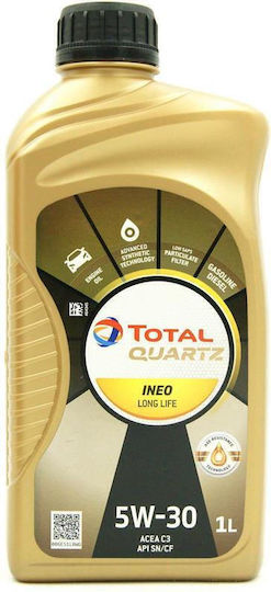 Total Quartz Ineo Синтетичен Масло за Автомобили 5W-30 1лт