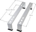 Floor Support Air Conditioner Brackets 2pcs