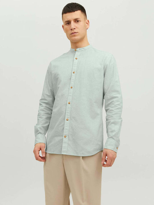 Jack & Jones Langärmeliges Herrenhemd Granite Grün