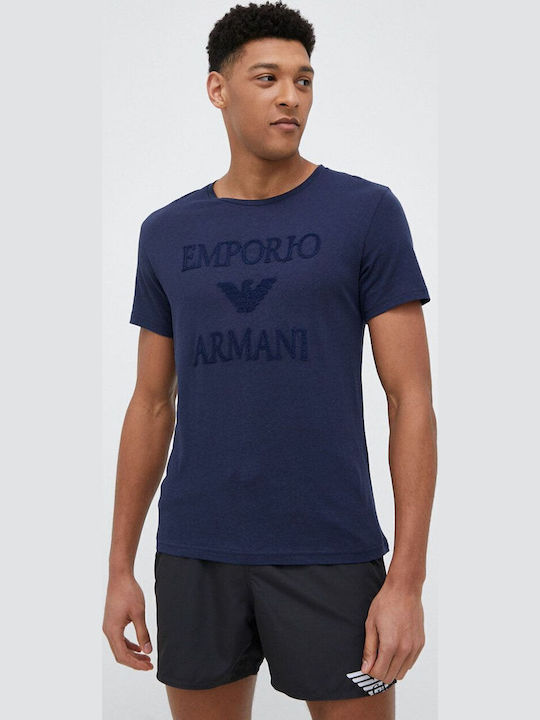 Herren Unterhemden in Blau Farbe 1Packung