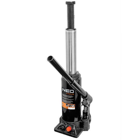 Neo Tools Υδραυλικός Γρύλος Μπουκάλας για Φορτίο Βάρους έως 5 Τόνους Ύψος 215-413 mm
